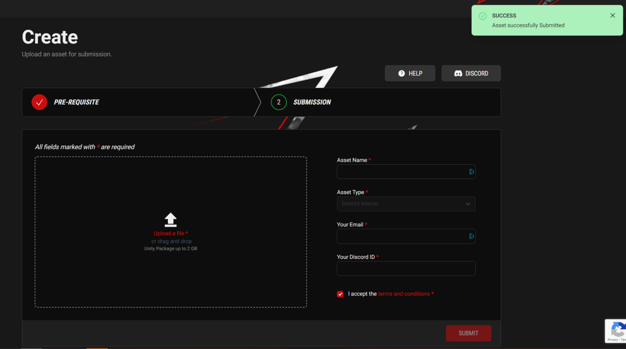 rfox-valt-unity-sdk-upload-success-v1a.png